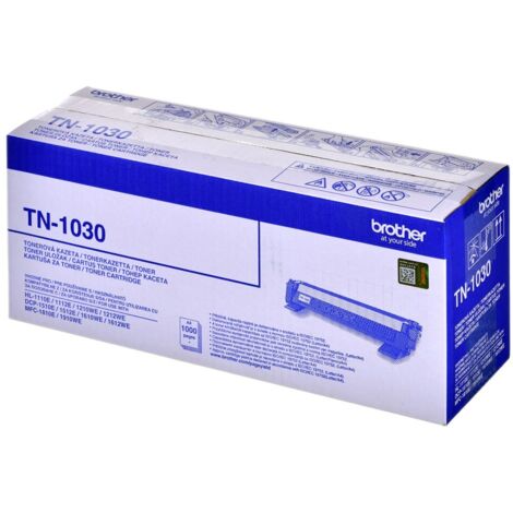Cartuccia toner originale Brother TN-1030 Nero da 1 pezzo, alta capacit� per circa 1000 pagine (1/2)