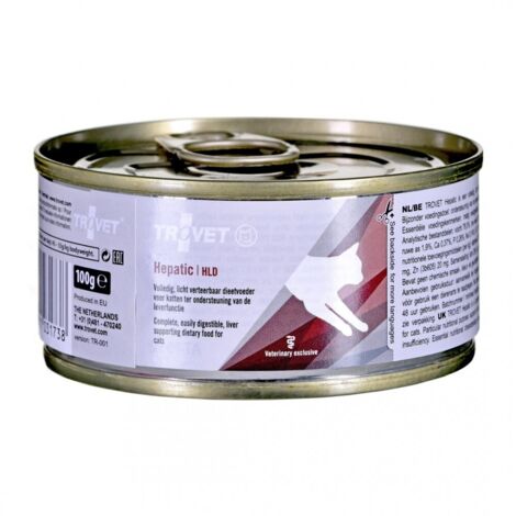 Trovet Hld Hepatic - cibo per gatti con pollo, 100 g
