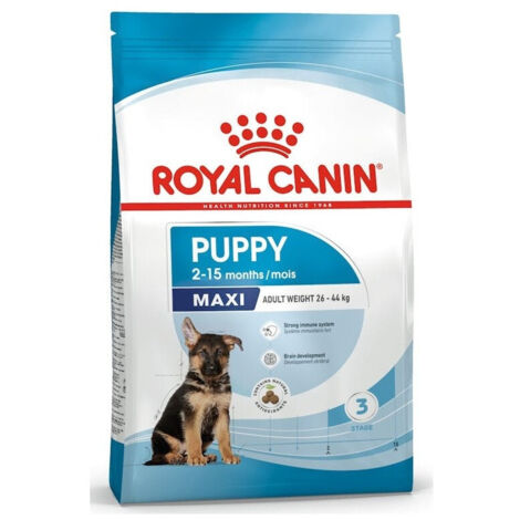 Crocchette Royal Canin Maxi Junior per Cani Speciale Cuccioli - Sacco da 4 Kg