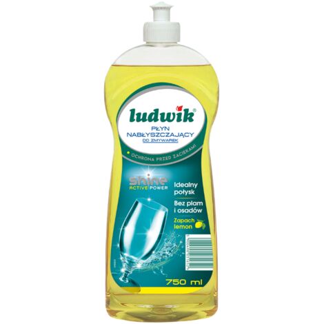 Brillantante per lavastoviglie INCO-VERITAS Ludwik 750 ml - Profumo di limone