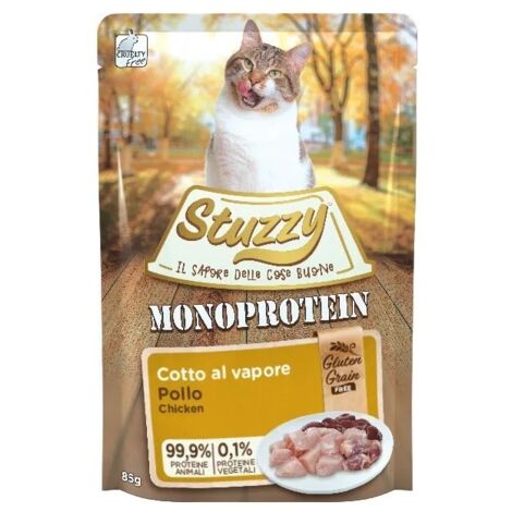 Cibo per gatti Agras Pet Foods STUZZY Monoprotein Chicken Pollo 85 g