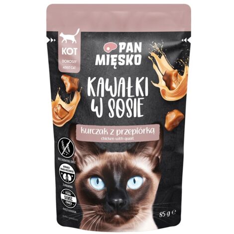 Mr. Meat Pollo con Quaglia Adulto 85g (1/2)