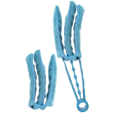 Spazzola per tapparelle per la pulizia delle fessure in microfibra