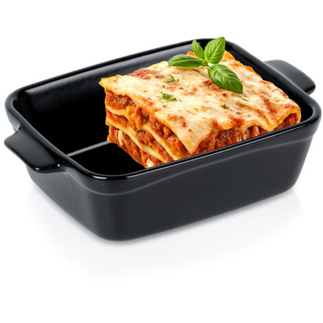 Pirofila Ovale Bianca Teglia Forno Lasagnera 30,5x21,5x6