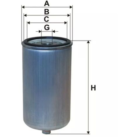 Filtro carburante WIX 95138E SN70142 WDK7241 FS1068 PP8372 H70WDK15 PDS718 (1/2)