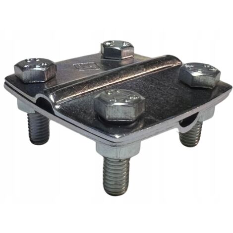 Connettore trasversale antifulmine 4 x M8 s -30 ACCIAIO ZINCATO (1/3)