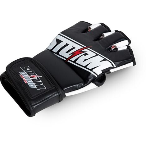 Guanti MMA Allenamento Last Punch: UFC Style, Imbottiti, Neri/rossi, M/L/XL