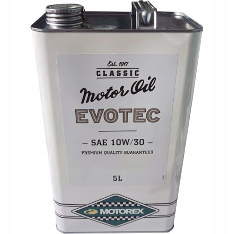 OLIO MOTORE EVOTEC PREMIUM 10W30 Motorex 5L Classic Line