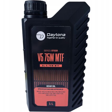 Olio per ingranaggi Daytona Heavy Gear V5 75W 1L (1/5)