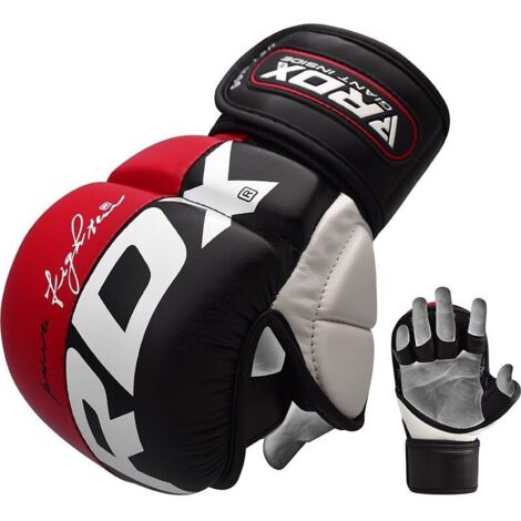 Guantoni da MMA RDX GGL-T6 rossi taglia M