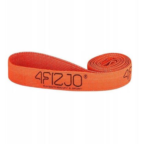 Fascia elastica in tessuto 4FIZJO Flex Band lunga - arancione (resistenza 1-7 kg) (1/4)