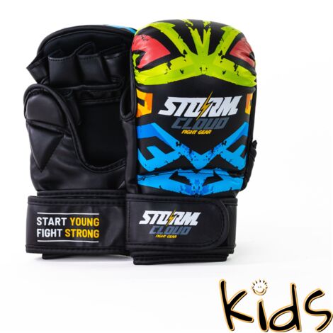 Guanti da MMA StormCloud Lynx Aztech Special Edition Junior M per bambini