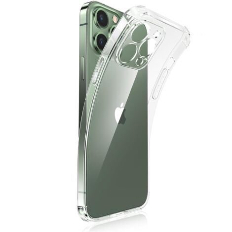 CUSTODIA PER APPLE IPHONE 13 PRO MAX SILICONE TRASPARENTE A2484 (1/5)