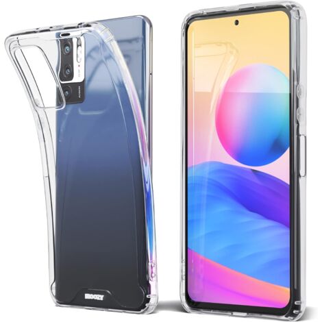 CUSTODIA PER XIAOMI REDMI NOTE 10 5G CON RETRO IN SILICONE RESISTENTE (1/5)