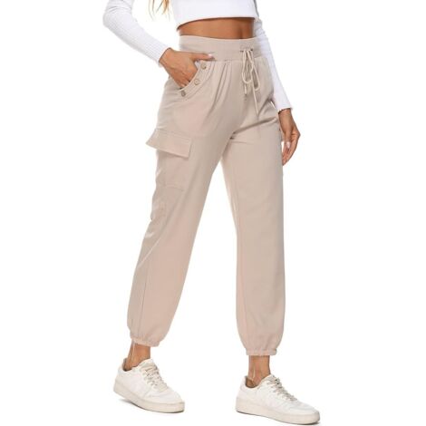 PANTALONI JOGGER ROSA DA DONNA 2XL (1/5)