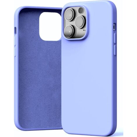 CUSTODIA IN SILICONE PER APPLE IPHONE 14 PRO VIOLA (1/5)