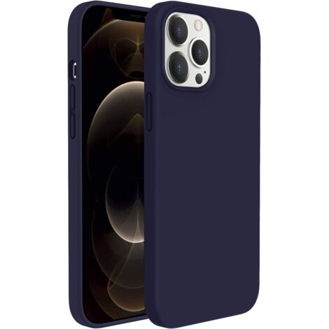 CUSTODIA PER IPHONE 12 MINI 5.4' IN SILICONE BLU NAVY (1/5)