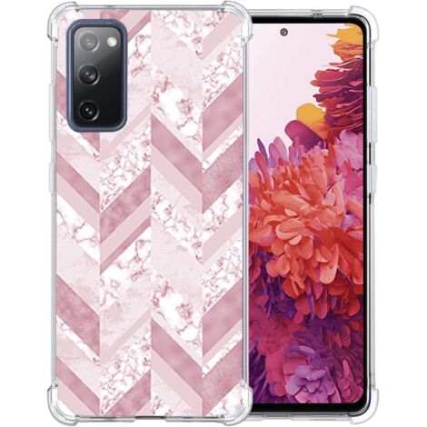 CUSTODIA COVER PER SAMSUNG GALAXY S20 FE IN SILICONE RETRO ROSA (1/5)