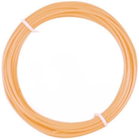 FILAMENTO PLA PER PENNA PER STAMPANTE 3D ARANCIO CHIARO 5m 1,75 mm (1/4)