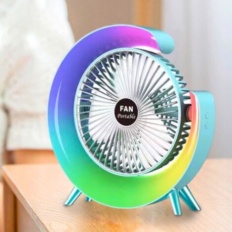 Ventilatore da scrivania portatile, ventilatore da scrivania silenzioso
