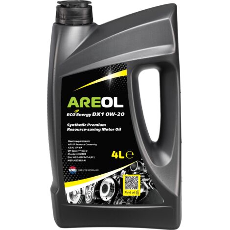 Olio motore AREOL ECO Energy DX1 0W-20 4L