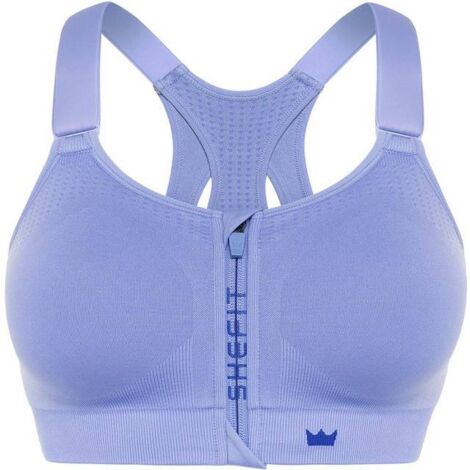 Reggiseno sportivo Shefit Blue a basso supporto XL (1/5)