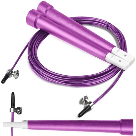 Corda per saltare per esercizi Neo-Sport NS-955, viola (1/5)