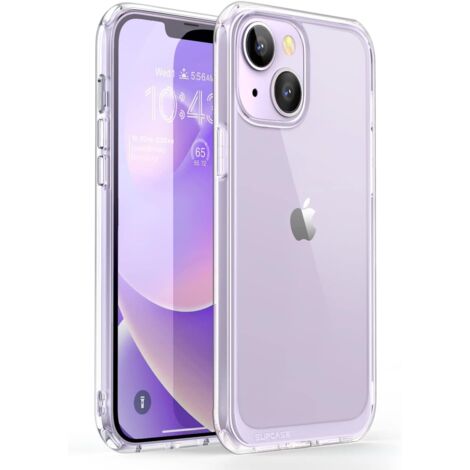 CUSTODIA PER APPLE IPHONE 14 Plus SILICONE TRASPARENTE RINFORZATO A2886 A2632 (1/5)