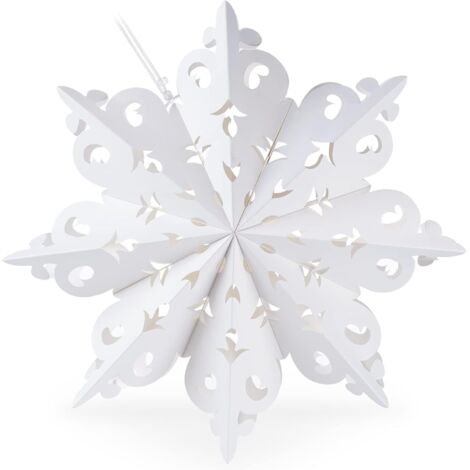 Stelle Di Natale Paralume 3D Lanterna Luci LED Stella Di Natale 60 Cm