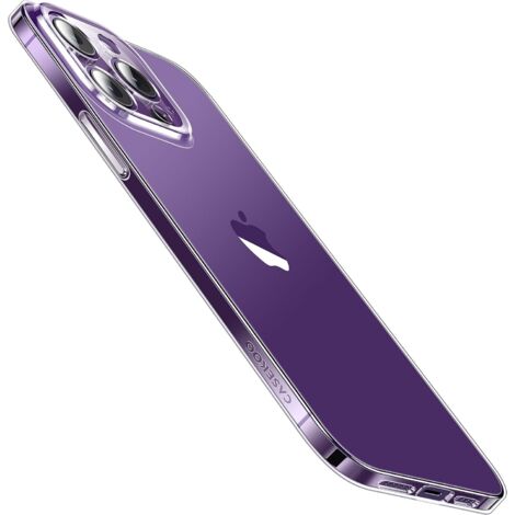 CUSTODIA PER APPLE IPHONE 14 PRO MAX TRASPARENTE RINFORZATA SOLIDA A2894 A2651 (1/5)