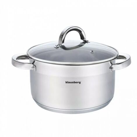 PENTOLA CON COPERCHIO 24cm KLAUSBERG KB-7126 6L (1/3)