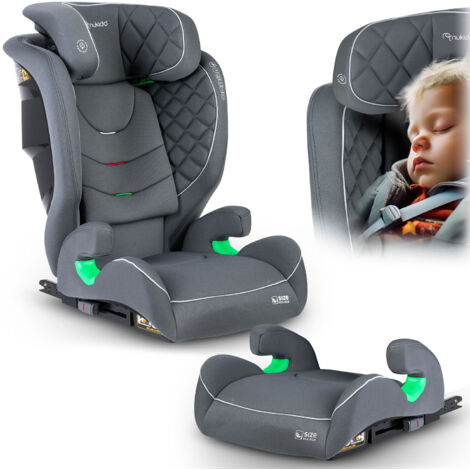 Seggiolino auto Nukido Louis grigio 15-36 kg ISOFIX