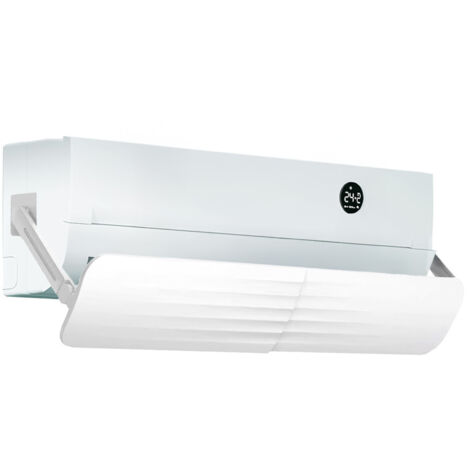 [ DEF4 ] Deflettore aria condizionata bianco 55x18cm