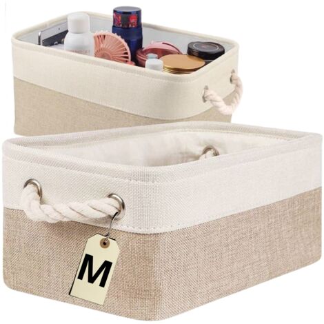 ORGANIZZATORE DI STOCCAGGIO BOHO cesto della biancheria giocattoli bagno M