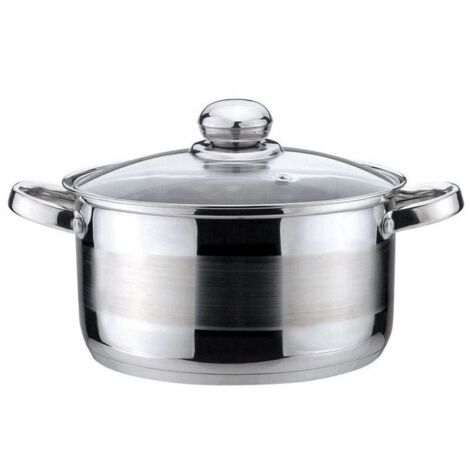 PENTOLA CON COPERCHIO 24cm KINGHOFF KH-4331 6L (1/4)