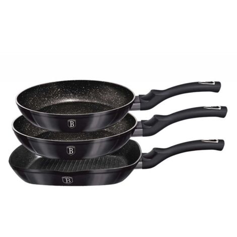 SET DI 3 PENTOLE IN GRANITO BERLINGER HAUS BH-6904 CARBON PRO (1/4)