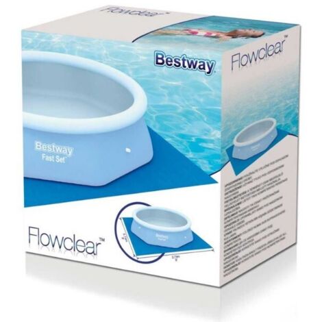 Tappetino per piscina da giardino 244 cm/8 piedi BESTWAY 274x274 cm
