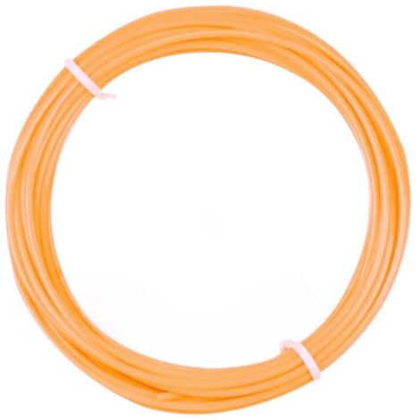 FILAMENTO PLA PER STAMPANTE 3D PENNA ARANCIONE 5m 1,75 mm (1/4)