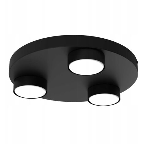 Eglo Lampada Da Soffitto LED Magnum A 2 Faretti Orientabili, Nichel Opaco E Cromo, Con Lampadine GU10 Incluse (2x3W, 240 Lumen, Luce Calda), Dimensioni 33x10.5 Cm