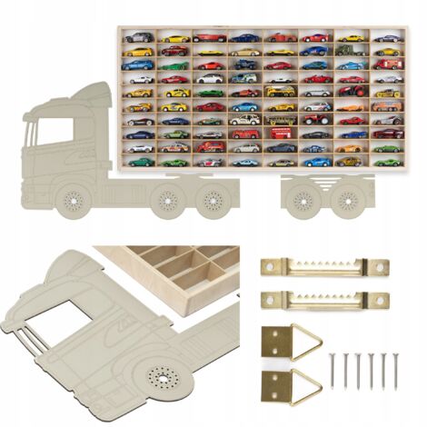 MENSOLA PER MACCHINE HOT WHEELS 80 m PER MACCHINE PER RAGAZZI CASHMERE (1/5)