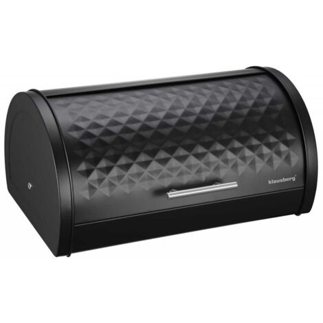 PORTAPANE IN ACCIAIO CON COPERCHIO DIAMANTATO KLAUSBERG KB-7453