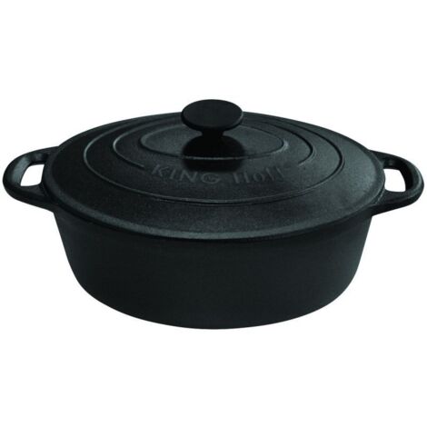 Teglia da forno in ghisa 33 cm 6,2 l KINGHOFF KH-1111 (1/2)