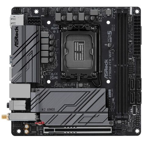 ASRock Z790 Pro Rs Wi-Fi Scheda Madre ATX LGA1700 DDR5 Intel Z790 Usato