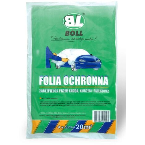 PELLICOLA PROTETTIVA PER VERNICIATURA BOLL 4M X 5M 20M2