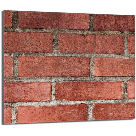 Lastra protettiva in vetro per stufa 60x52 Brick (1/5)