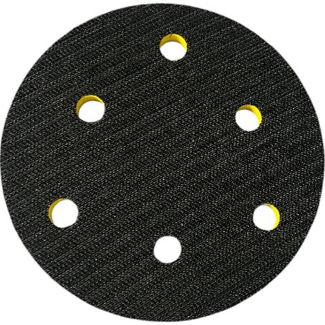 Disco di supporto in velcro Falon-Tech FT12504 da 125 mm per levigatrice orbitale casuale (1/5)