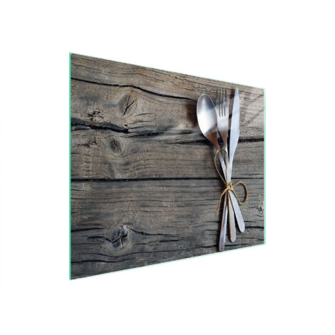 TAGLIERE IN VETRO 52x30 POSATE (1/5)