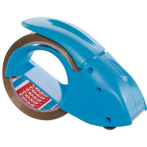 Tesa Pack'n Go dispenser di nastro adesivo ergonomico blu