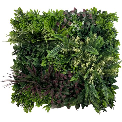 Parete verde - pannello vegetale - Wine Garden B - UV 50 x 50
