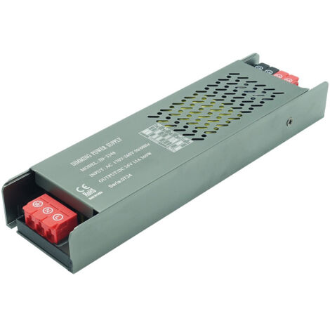 Alimentatore per LED PROVERO ULTRA SLIM PRO 24V DC 15A 360W IP20 con funzione Soft Start configurabile Idealed (1/5)